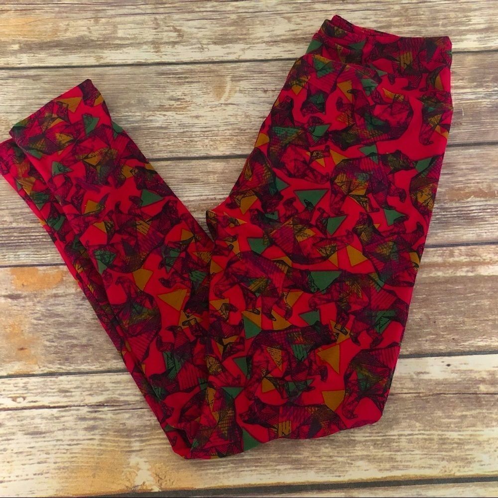 Lularoe Bear OS Leggings 